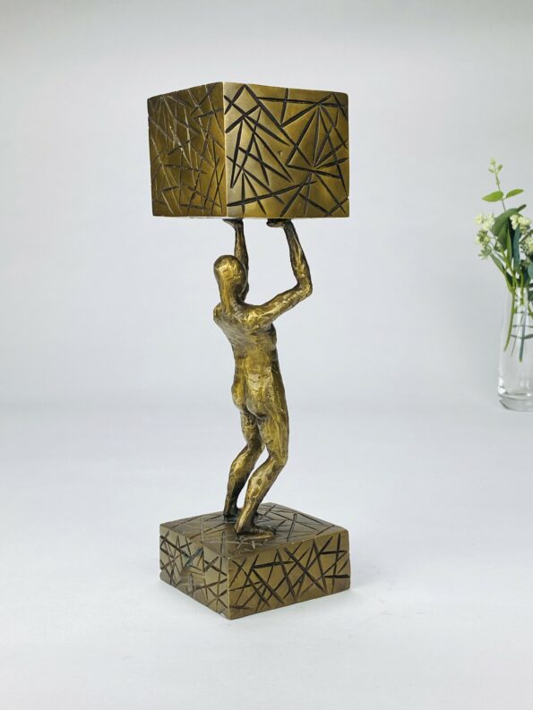 VILJESTYRKE - ægte bronze