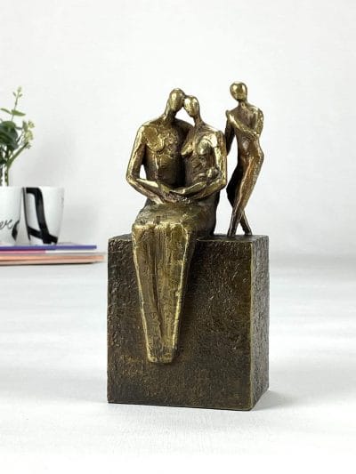 Min familie med 2 børn