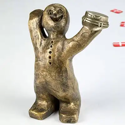 Bronzeskulptur til studie og karriere