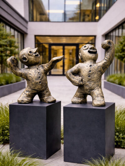 Fighteren & Den fremsynede - stor