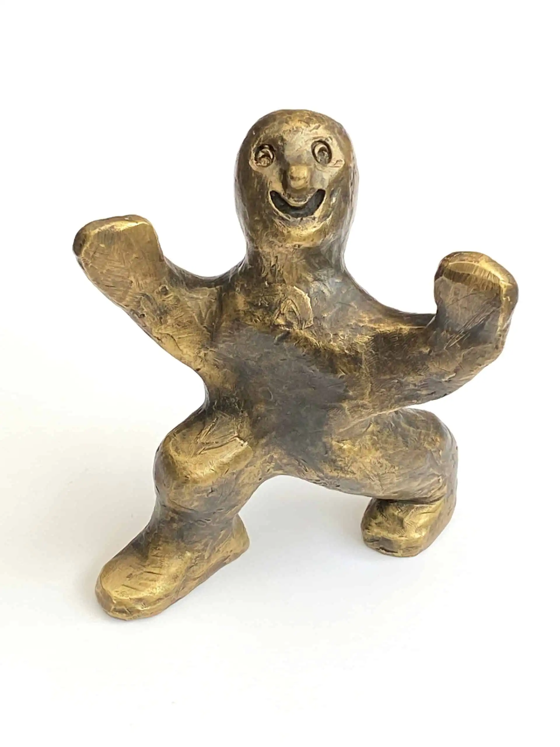 Den aktive bronzeskulptur (energi og livsglæde)